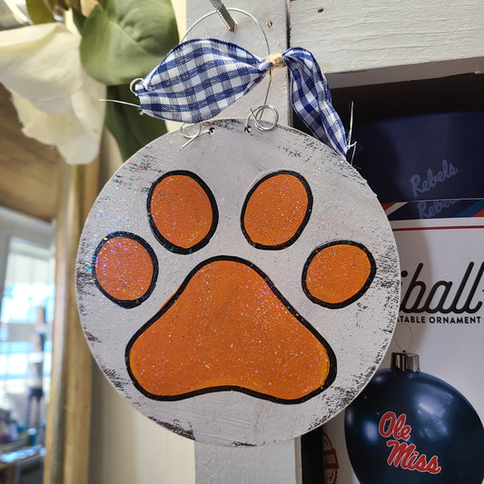 Tiger Paw Ornaments