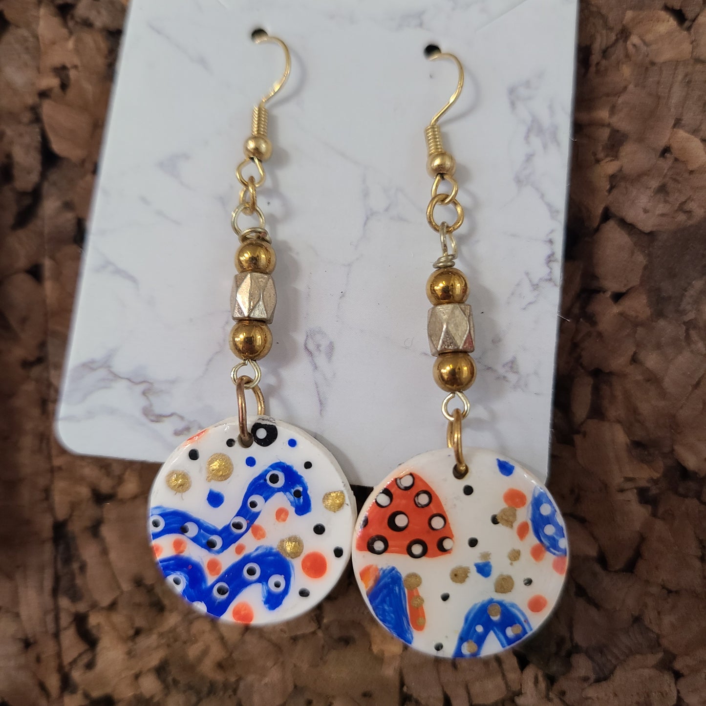 Erra Earrings - Clay