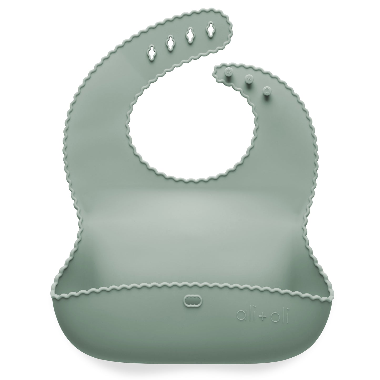 Ali & Oli Silicone Wavy Edge Baby Bib