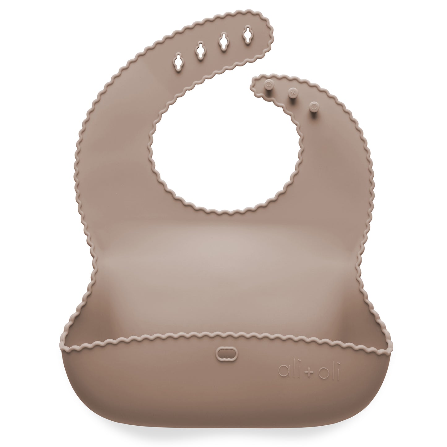 Ali & Oli Silicone Wavy Edge Baby Bib