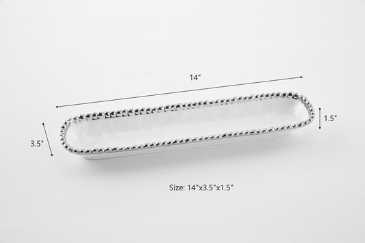 Silver Salerno Cracker Tray