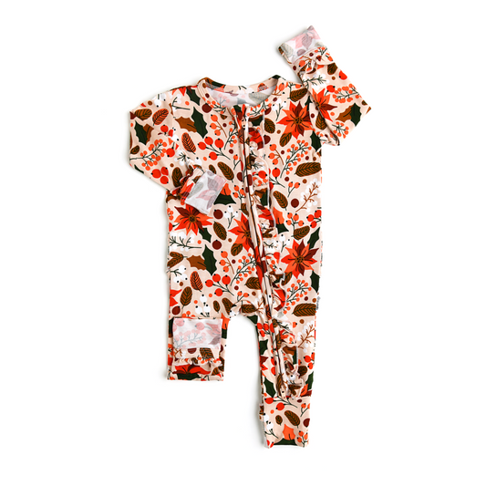 Gigi & Max Ruffle Zipper Onesie "Eve"