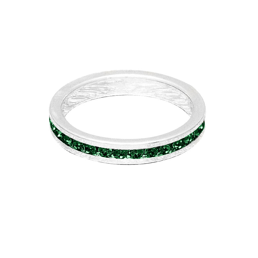 MJ Birthstone Stackable Rings