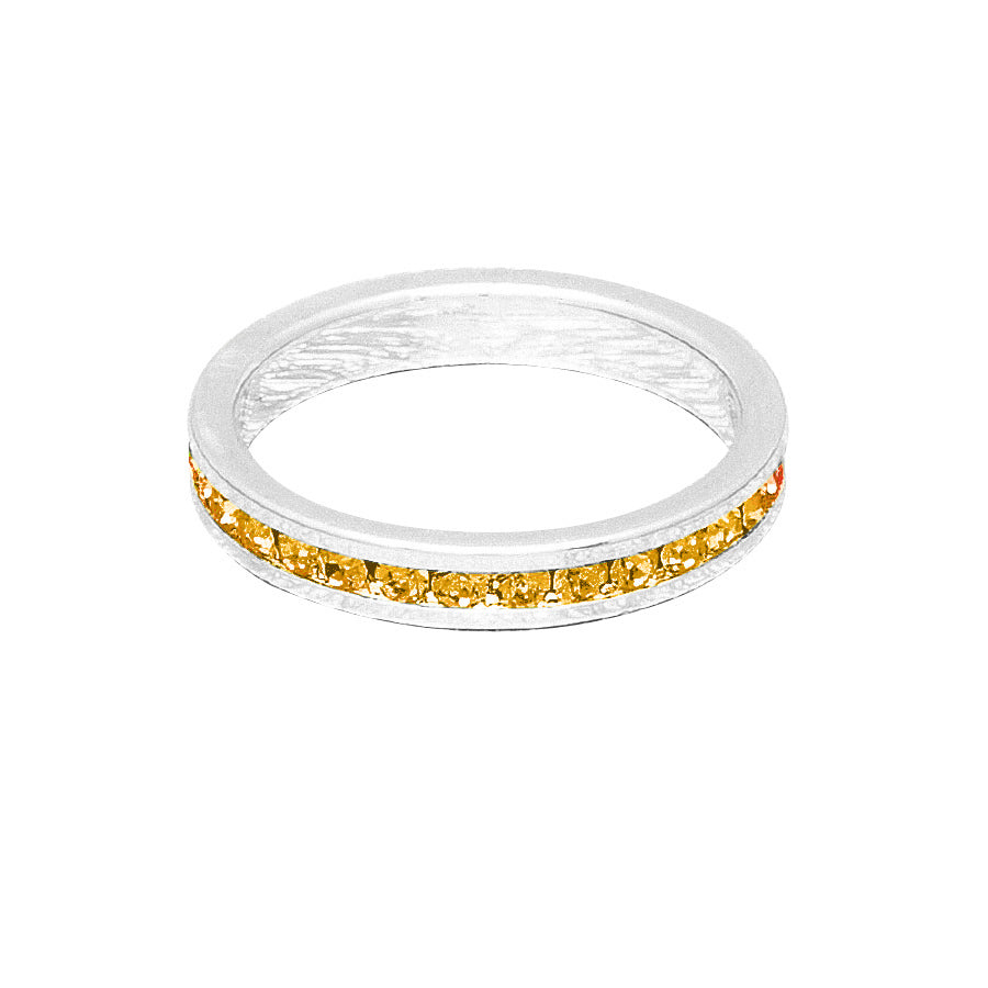 MJ Birthstone Stackable Rings