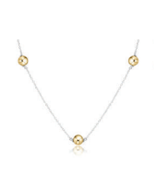 17" Mixed Metal Chokers