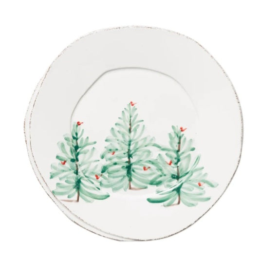 Lastra Holiday European Dinner Plate