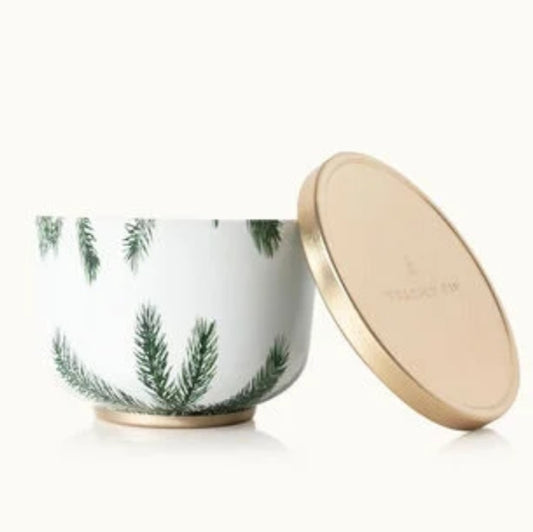 Fraiser Fir Poured Candle, Gold Lid