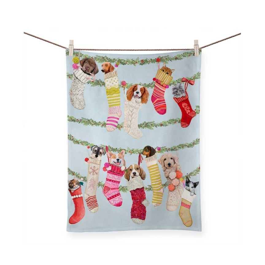 Greenbox Christmas Tea Towels