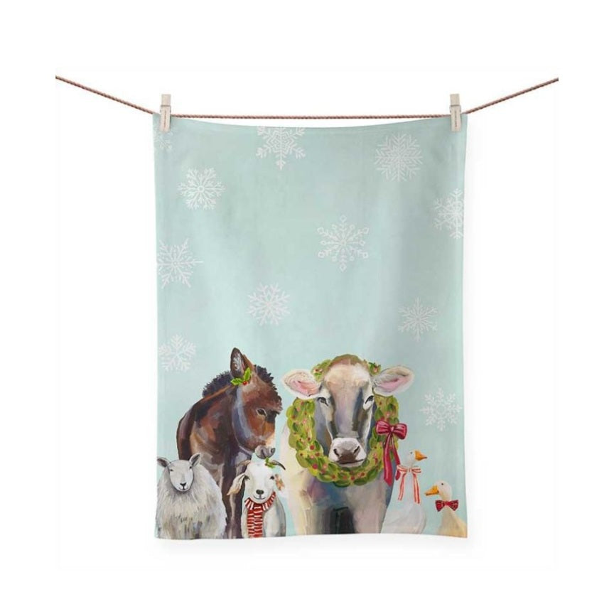 Greenbox Christmas Tea Towels