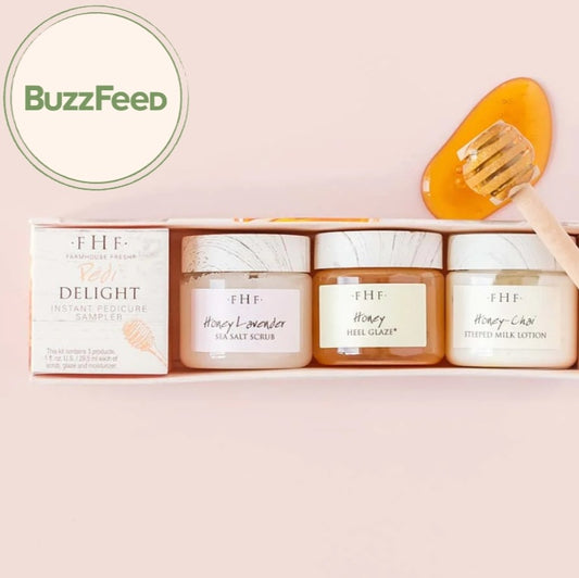 Pedi Delight 3 Step Foot Sampler Set