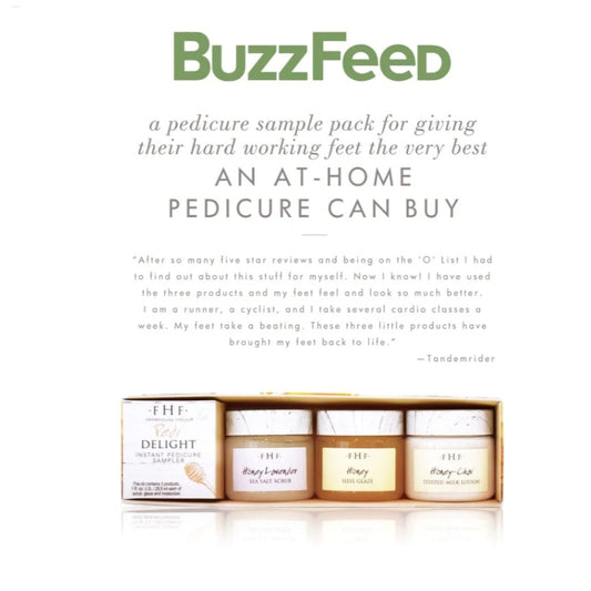 Pedi Delight 3 Step Foot Sampler Set