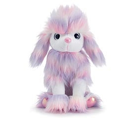 Valentine Rainbow Pastel Poodle Plush