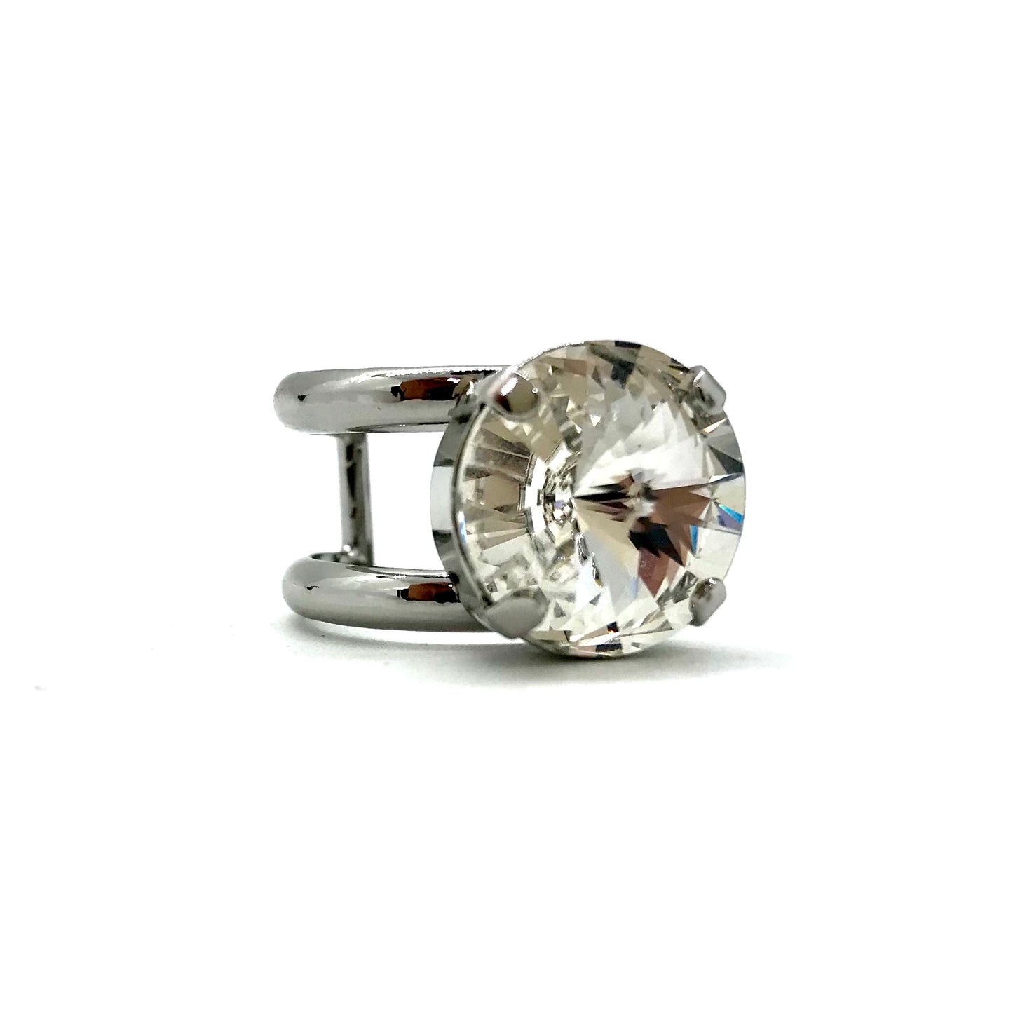 Solitaire Crystal Ring