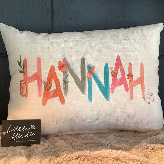 Little Birdie Kids Custom-Order Pillow