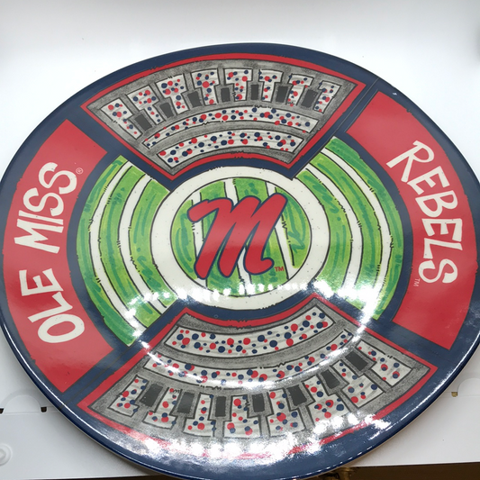 Ole Miss Stadium Platter