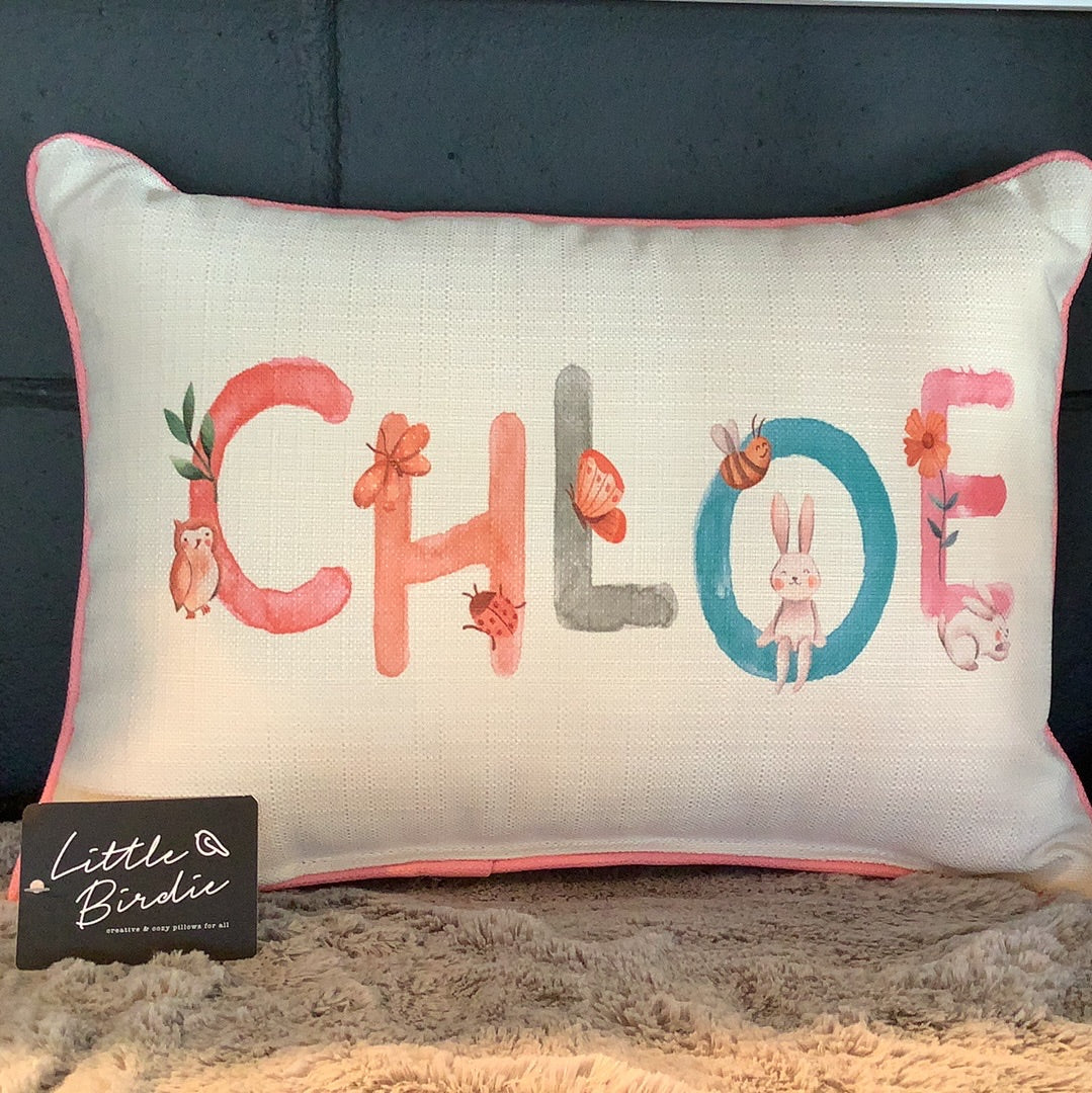 Little Birdie Kids Custom-Order Pillow