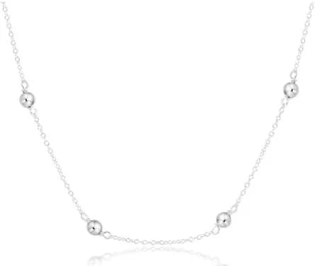 17" Sterling Silver Chokers