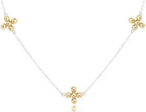17" Mixed Metal Chokers