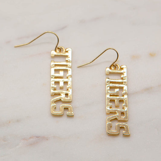 TRS Tigers Varsity Earrings