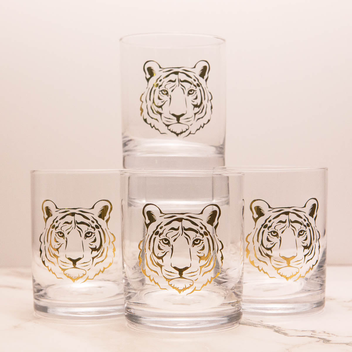 TRS Tiger Rocks Glass Gift Set