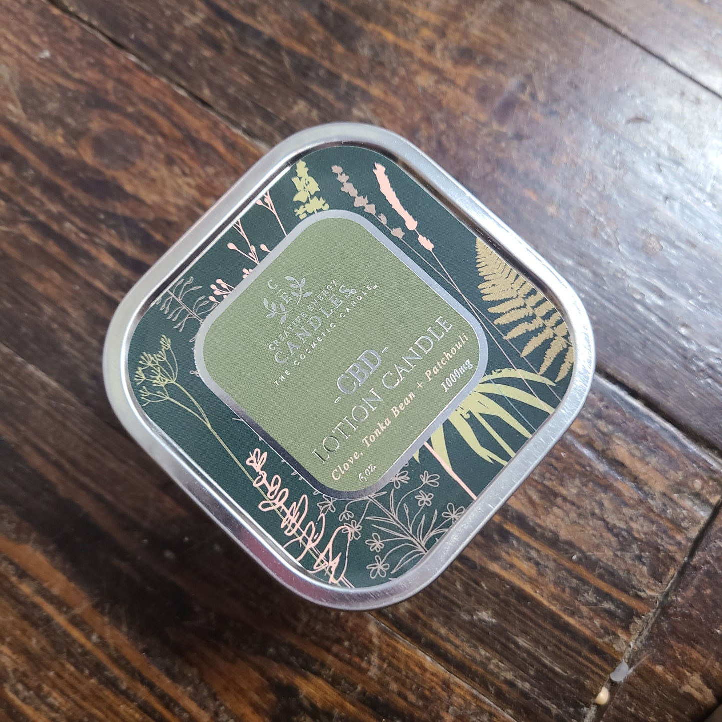 CBD Lotion Candles