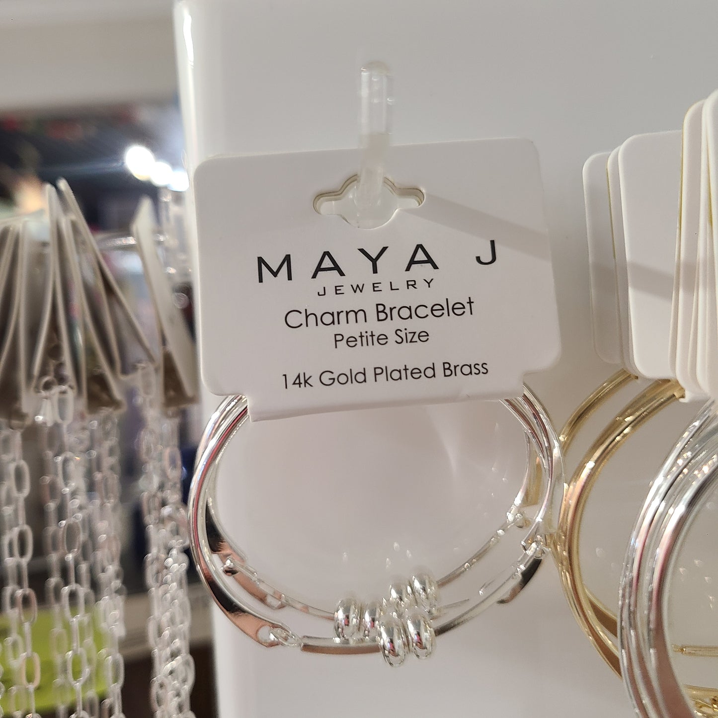 Maya J Cuff Bracelets for Birthstone Charms