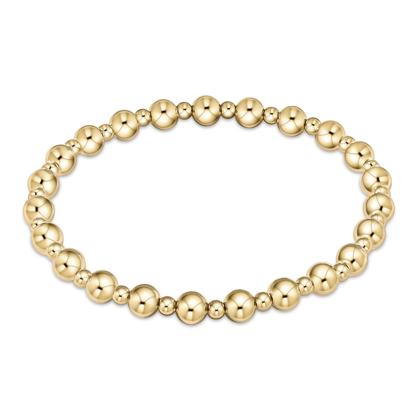 Classic Grateful 4mm Gold Bracelet