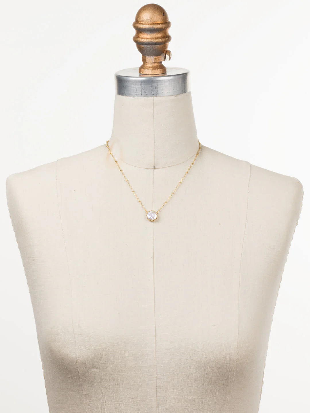 Isabella Pendant Necklace- Modern Pearl