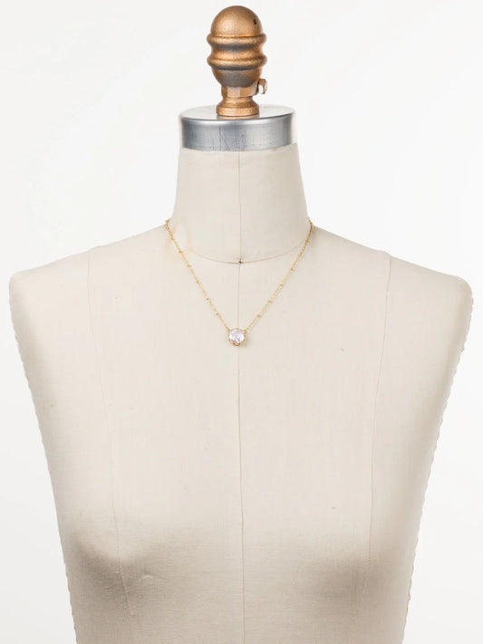 Isabella Pendant Necklace- Modern Pearl