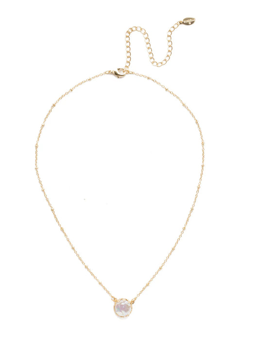 Isabella Pendant Necklace- Modern Pearl