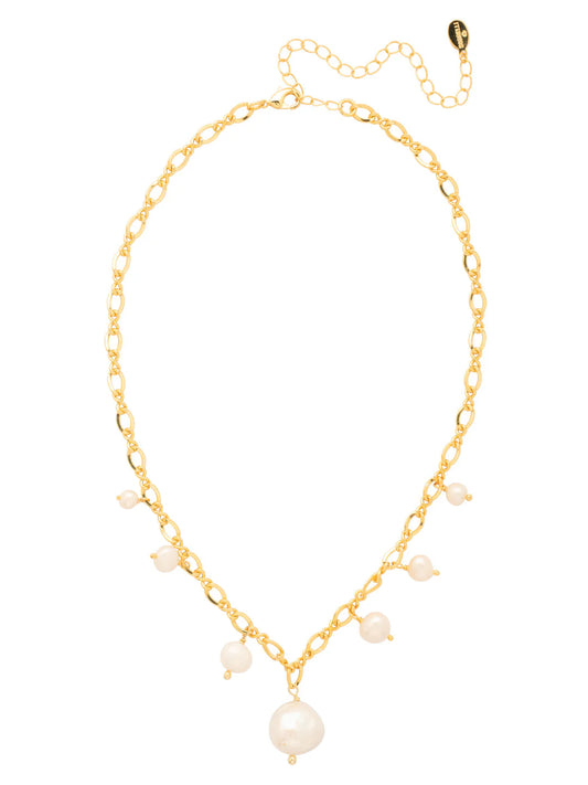 Amelia Pearl Tennis Necklace- 4NGE6BGMDP