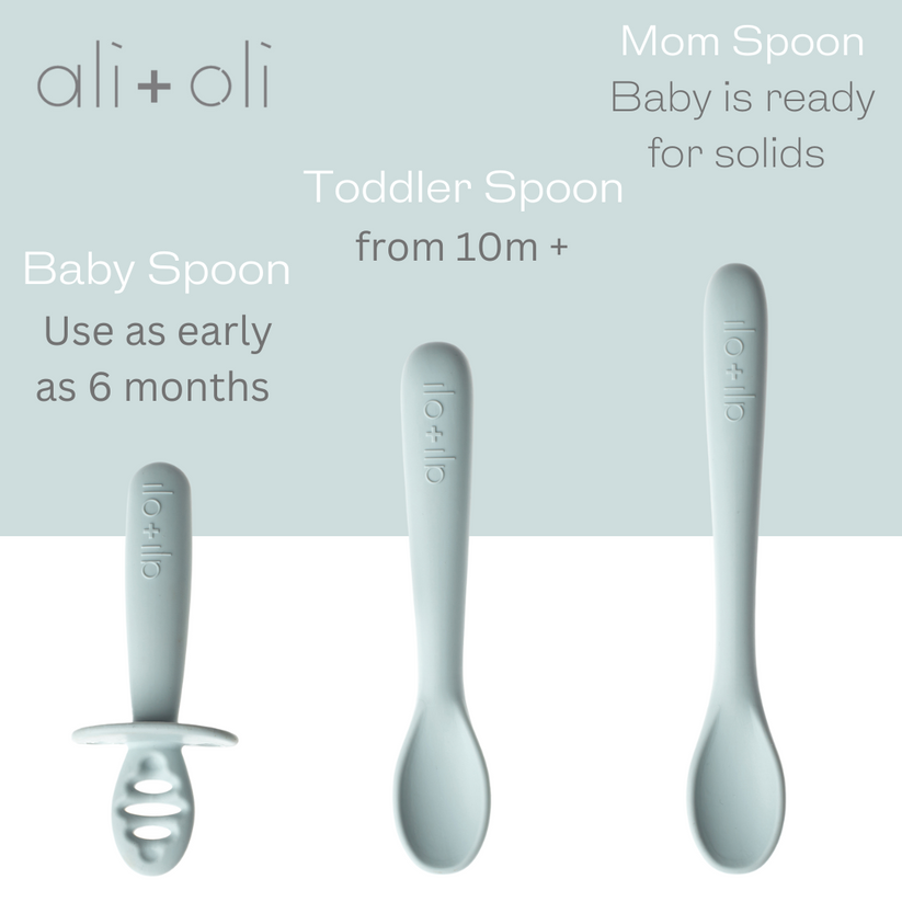 Ali & Oli 3 Pc Multi-Stage Spoon Set 6m+