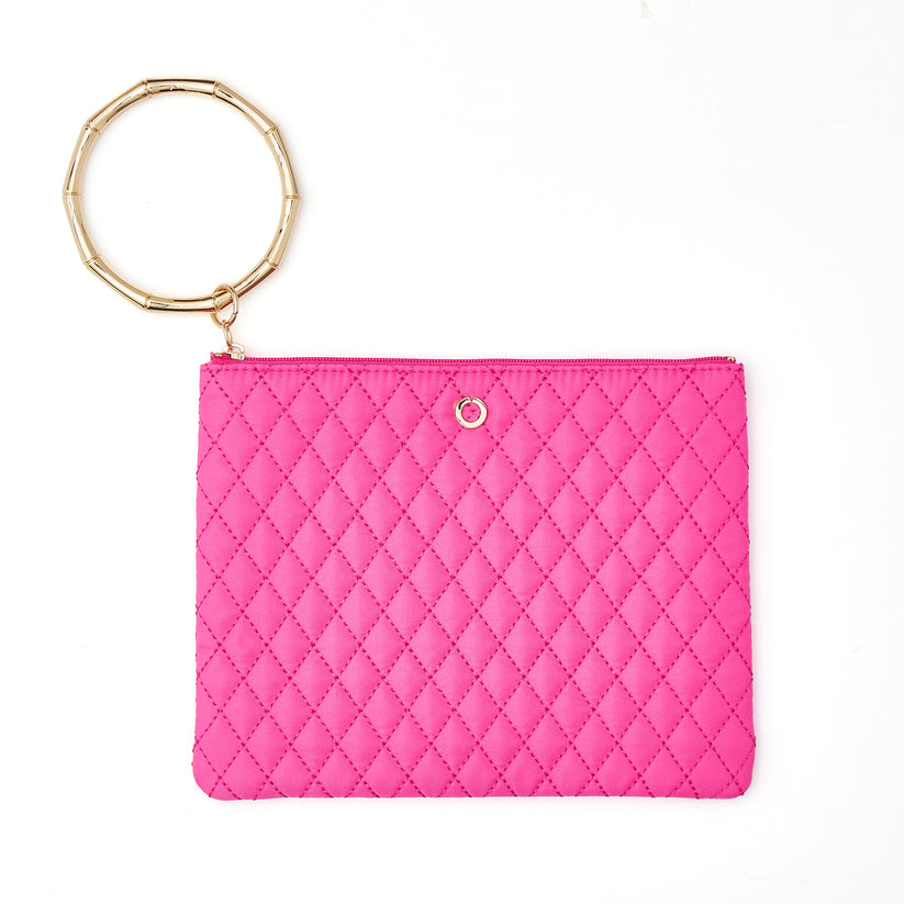 The Big O® Bracelet Pouch-Tickled Pink