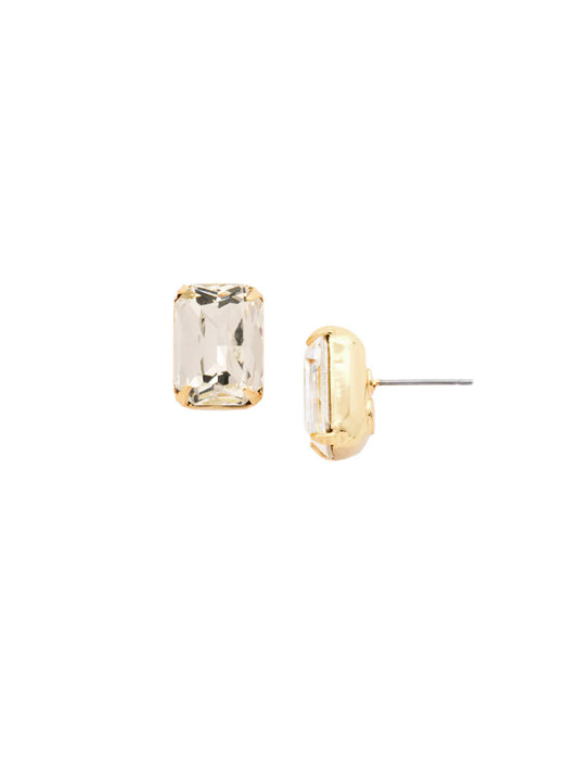 Everyday Stud Earrings-Crystal
