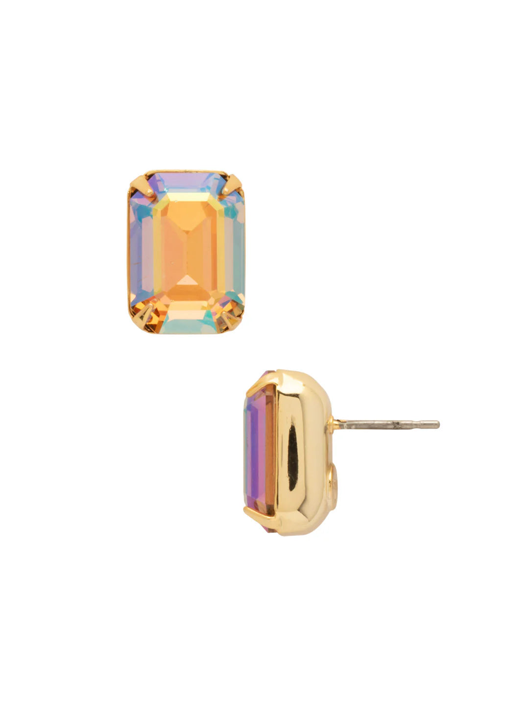 Everyday Stud Earrings-Light Colorado Aurora Borealis