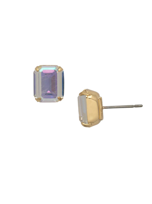 Octavia Stud Earrings- Crystal Aurora Borealis