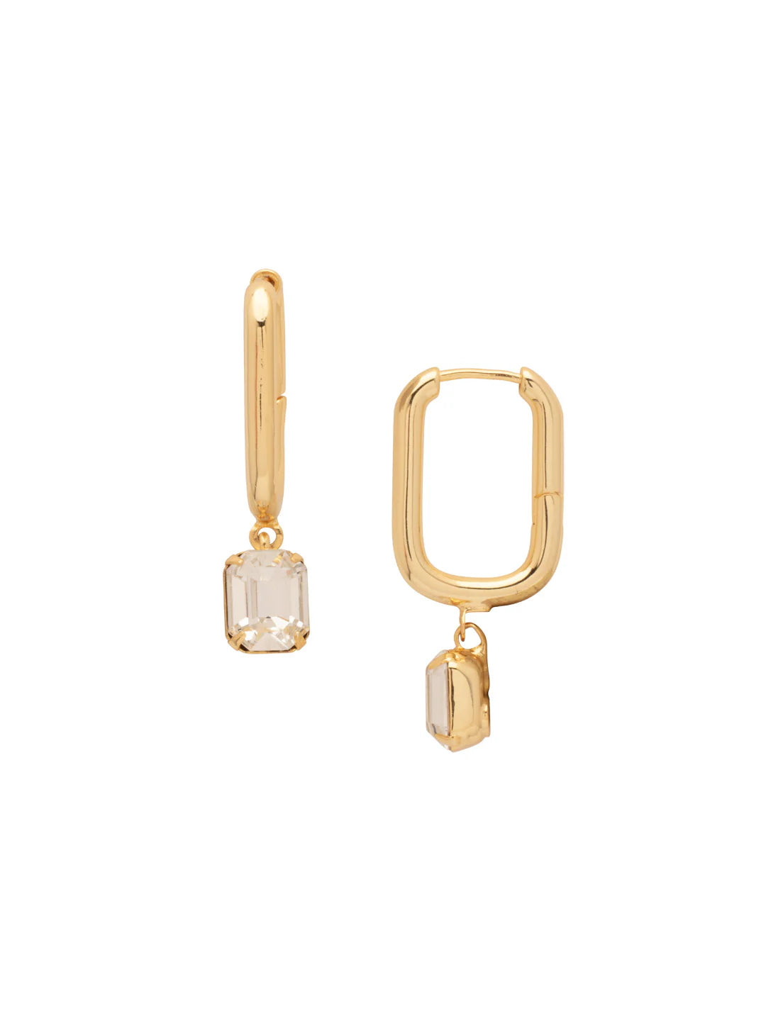 Octavia Rectangle Hoop Earrings EFY7BGCRY