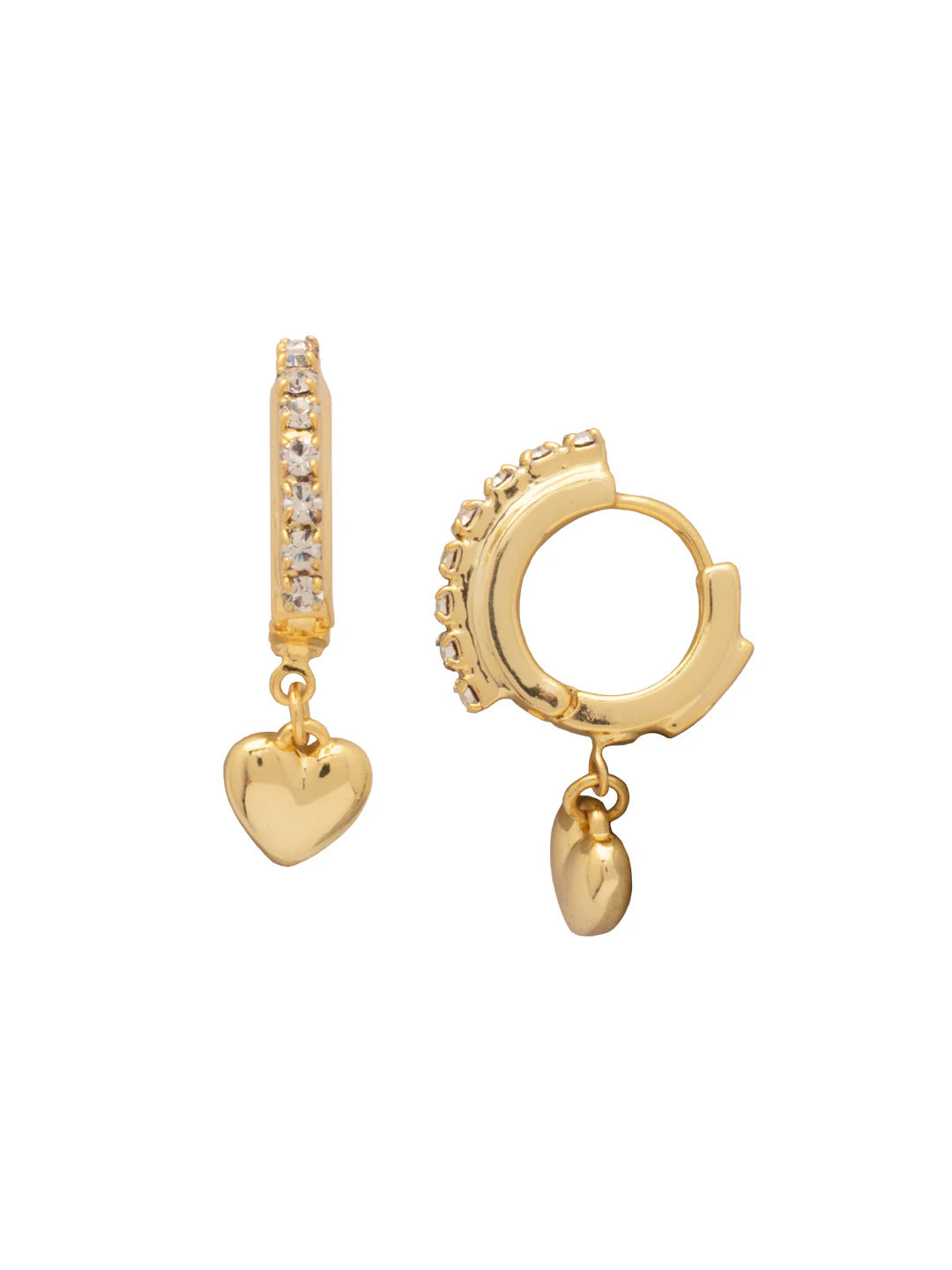 Mini Heart Embellished Huggies EGF6BGCRY