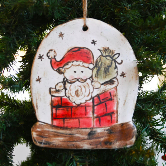 Santa Ornament