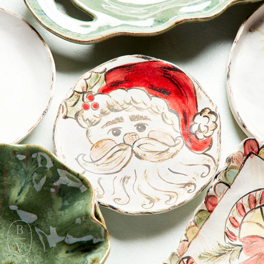 Santa Salad Plate 2024