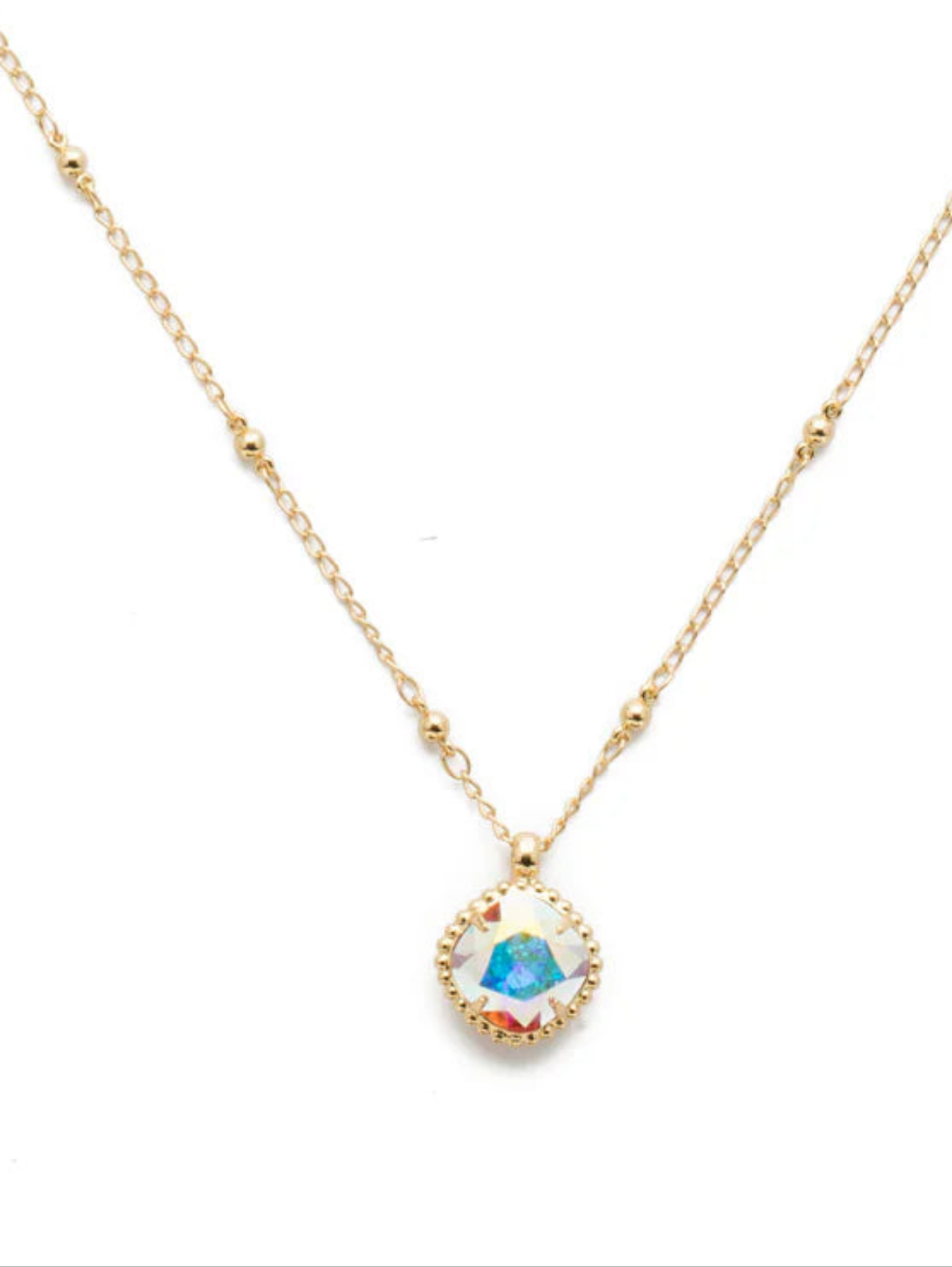 Cushion Cut Pendant Necklaces