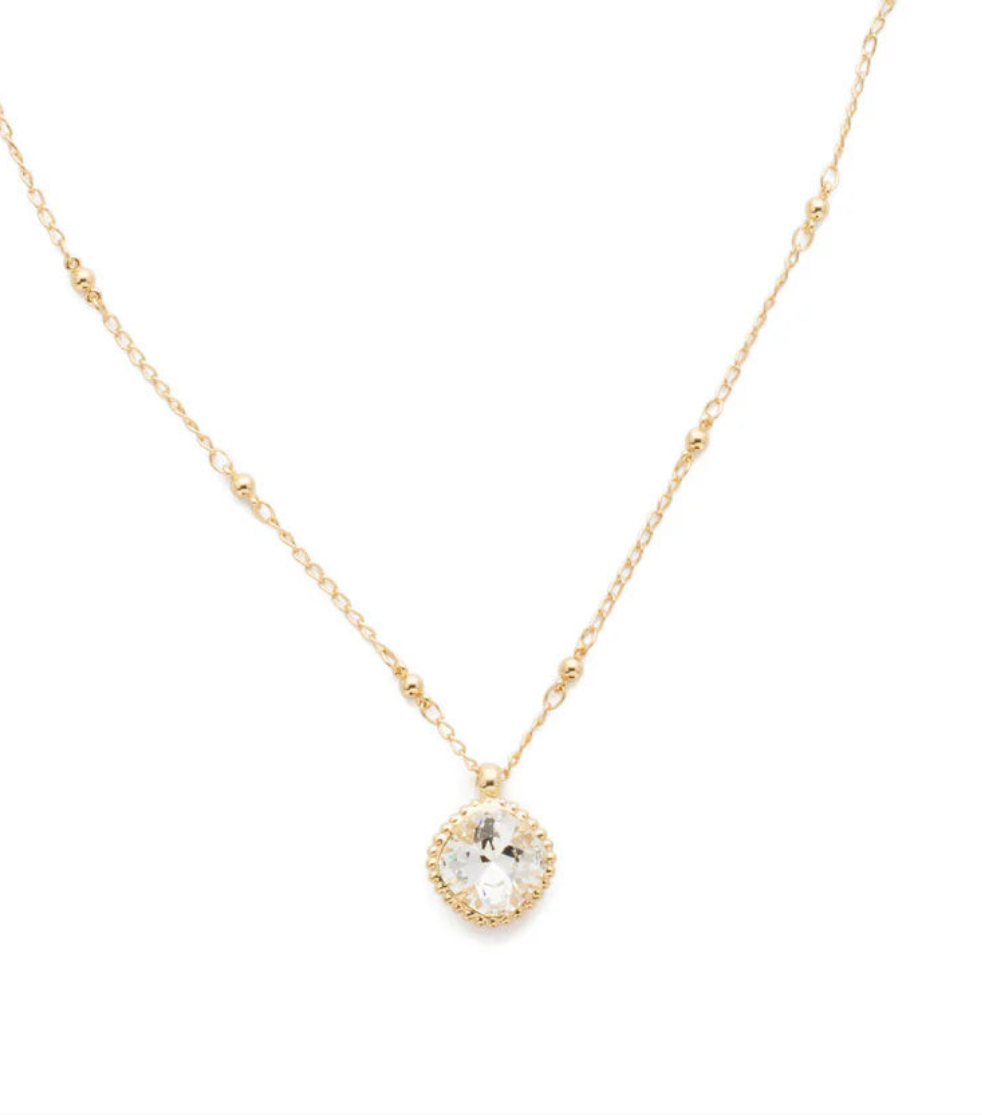 Cushion Cut Pendant Necklaces