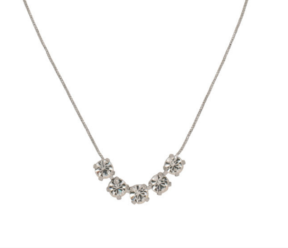 Shaughna Tennis Necklace-Crystal