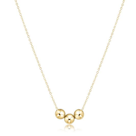 16" Necklace Gold-Joy 6mm