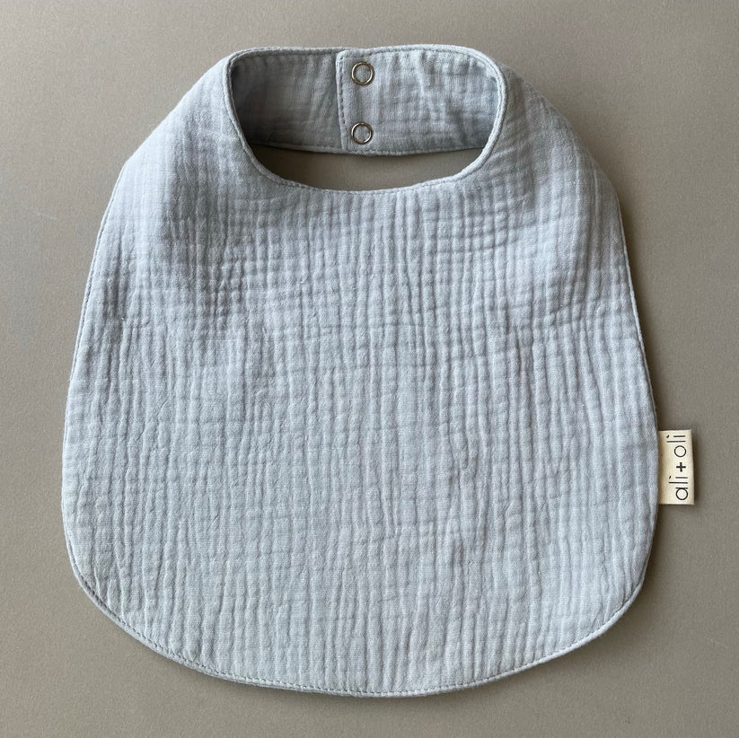 Muslin Cotton Snap Bib