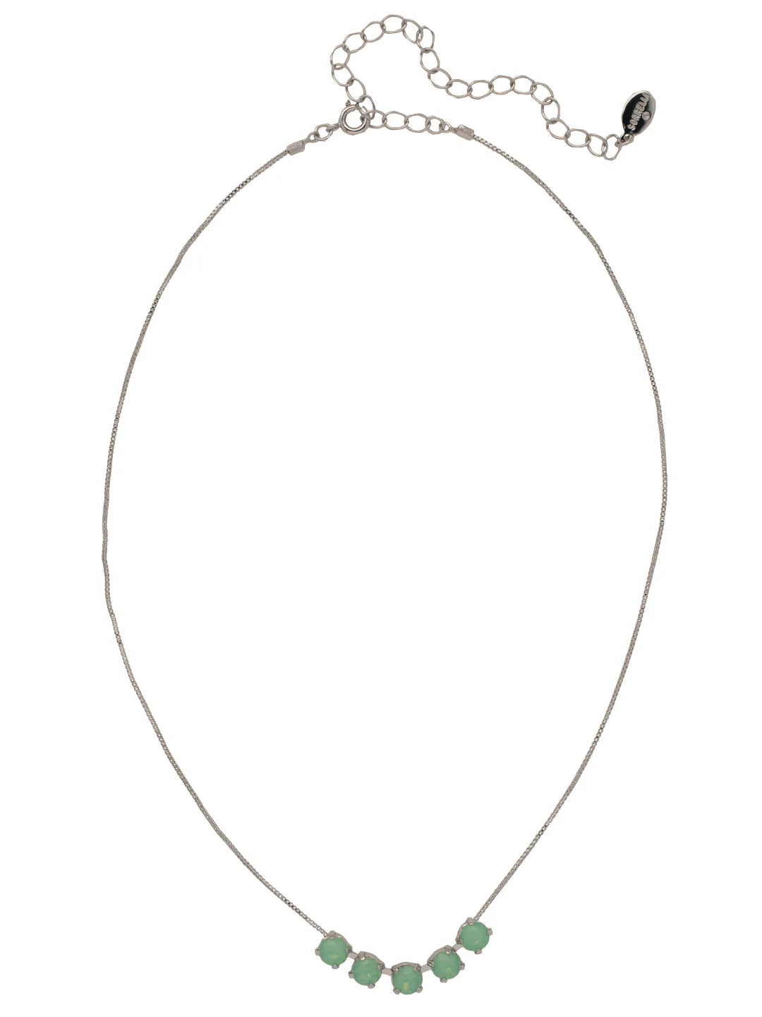 Shaughna Tennis Necklace- Pacific Opal