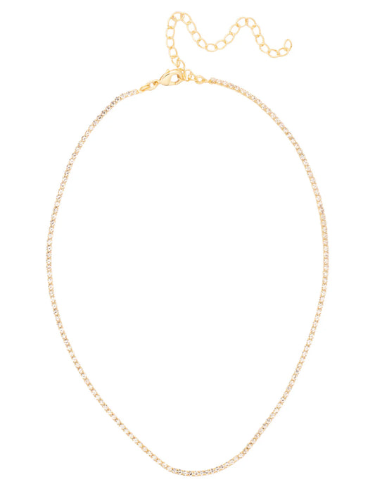 Mini Marnie Tennis Necklace- NFL2BGCRY