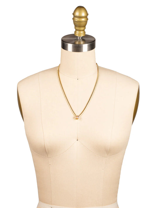 Rowan Pendant Necklace-Cappuccino Delite