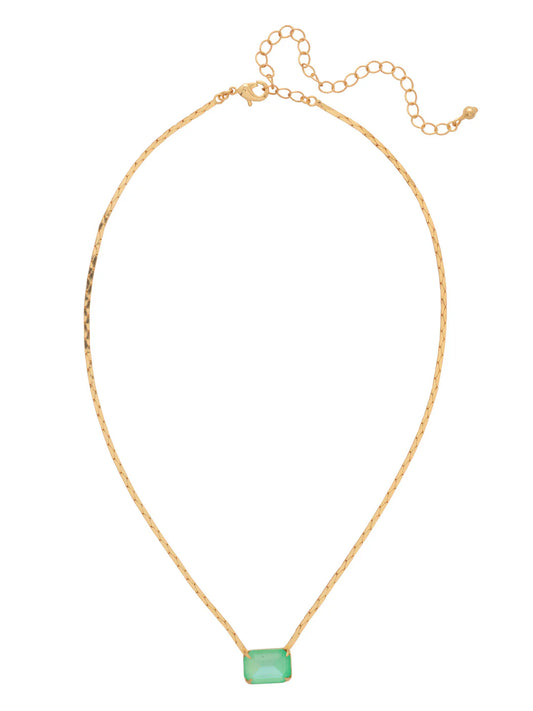 Everyday Pendant Necklace- Mint Delite