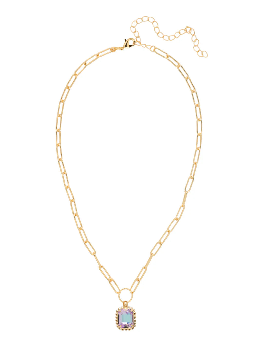 Octavia Scalloped Pendant Necklace- NGA1BGVL